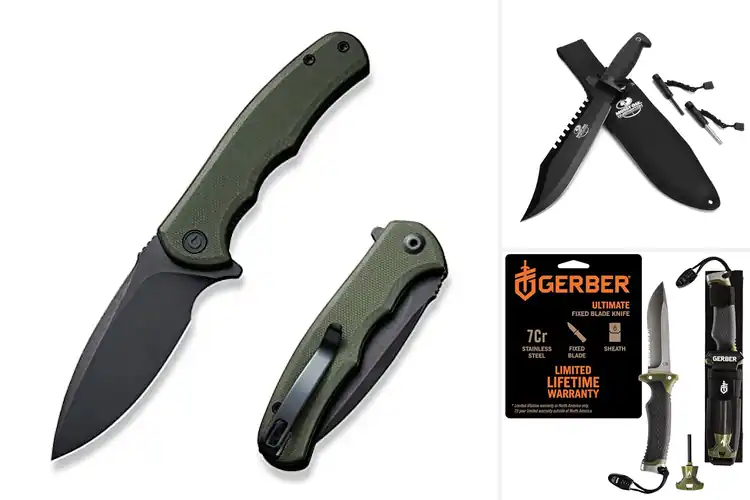 Detailed view of Best Survival Knives
