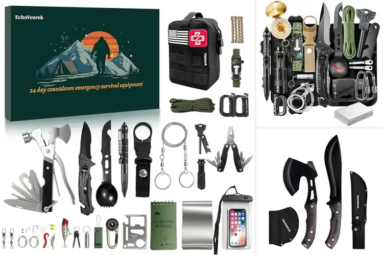 Detailed view of Best Survival Tools Set For Outdoors