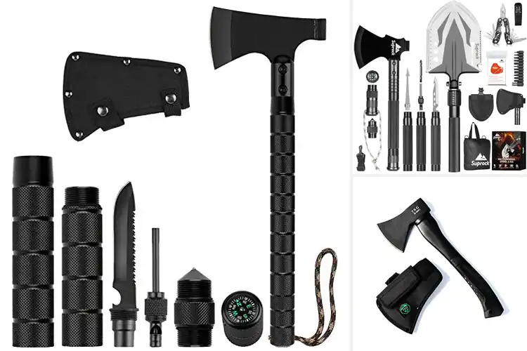 Detailed view of Best Tactical Axes for Survival Gear