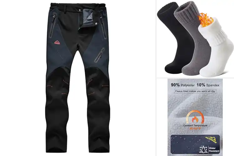 Detailed view of Best Thermal Insulated Snow Wear