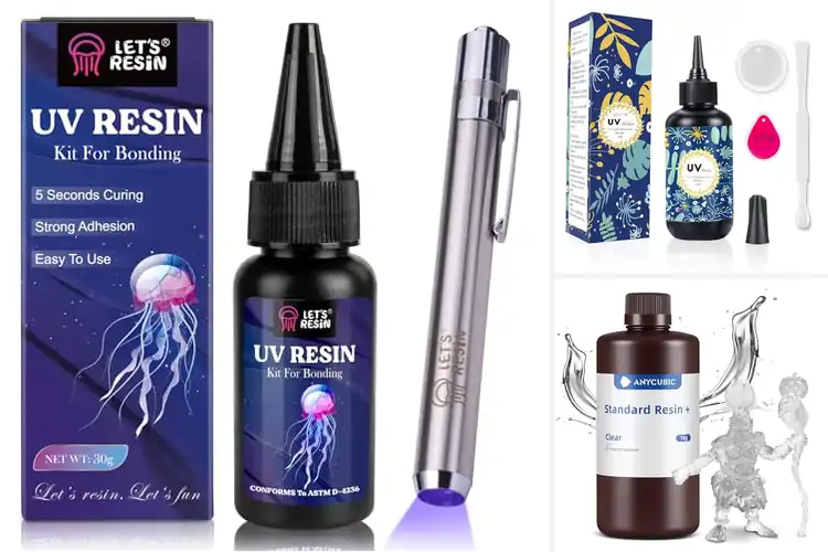 Detailed view of Best Transparent UV Resin