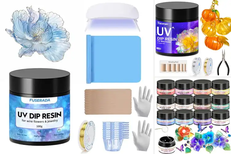 Detailed view of Best UV Dip Resins