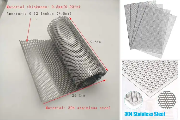 Detailed view of Best Ventilating Steel Sheets