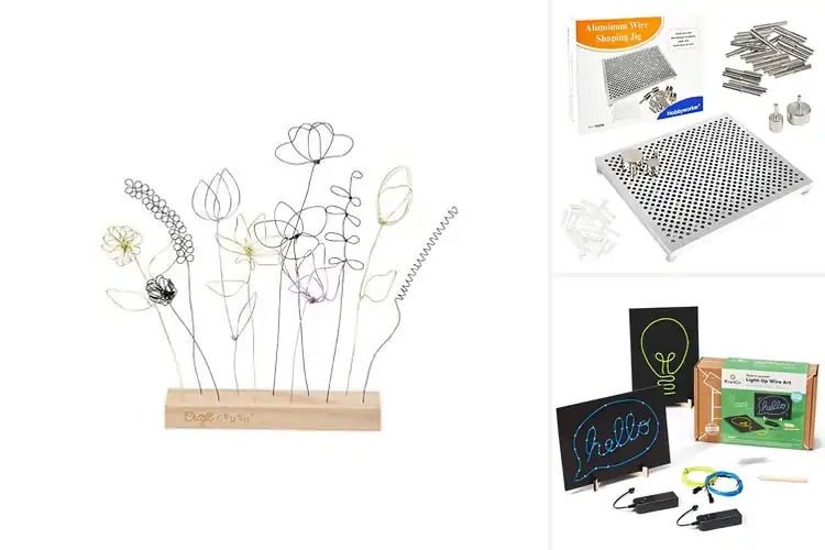 Detailed view of Best Wire Art Kits