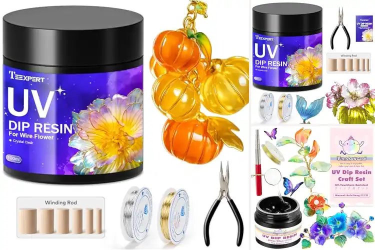Detailed view of Best Wire Art Projects With UV Resin