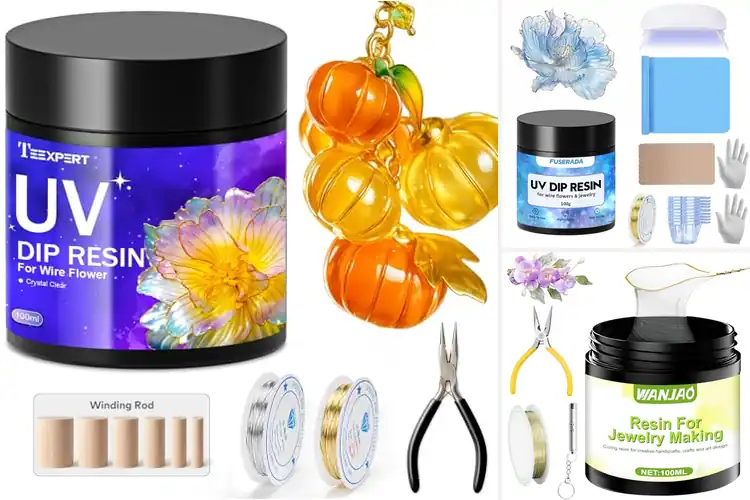 Detailed view of Best Wire Art Resins