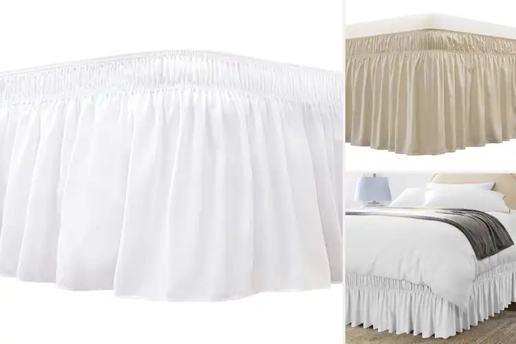 Detailed view of Best Wrap Around Bed Skirts